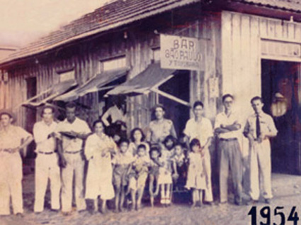 Bar São Paulo, o primeiro da Família Toyokawa (Foto: Acervo Familiar)