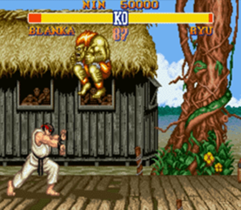 Blanka Imagens do personagem, Images, Street Fighter II, Museu