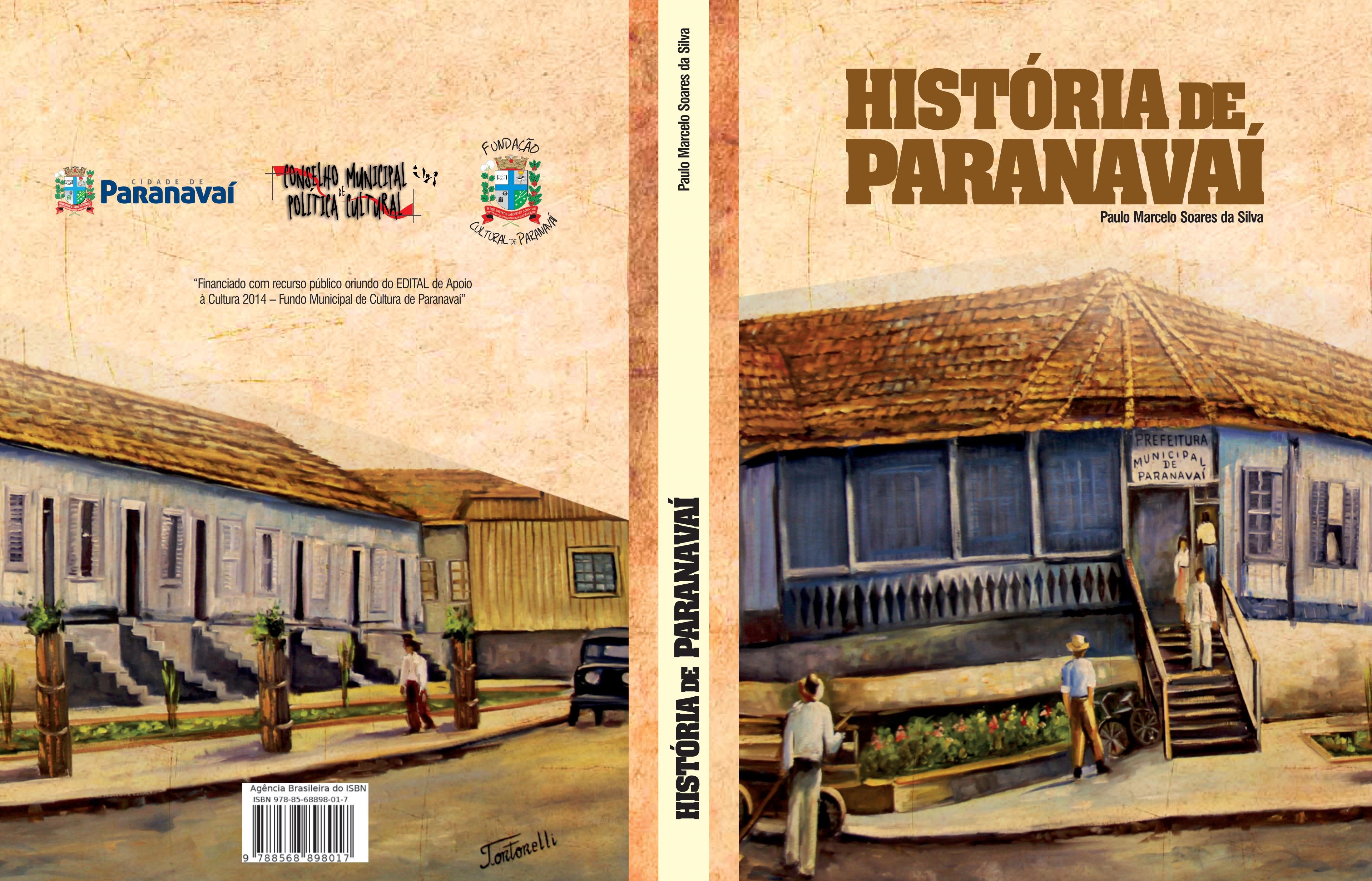 Livro sobre a história de Paranavaí está à venda na Fundação Cultural