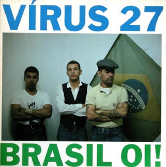 Capa do disco "Brasil Oi", lançado pela banda em 1988 (Arte: Reprodução)