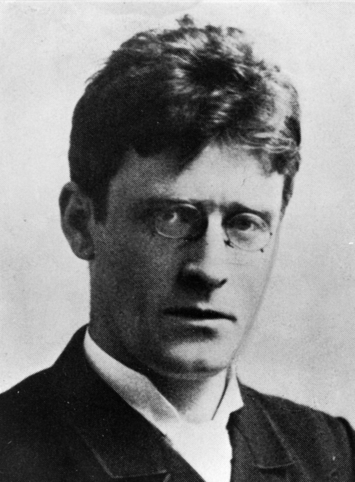 Knut Hamsun, forfatter. Foto ca. 1890.